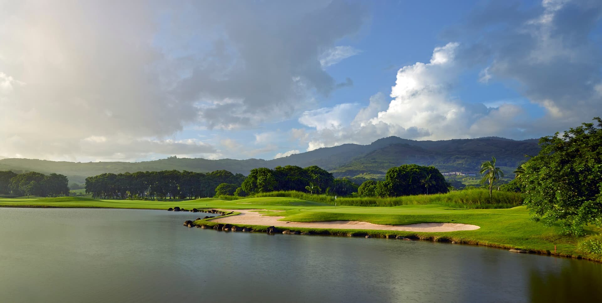 The 11th hole at Heritage Le Château